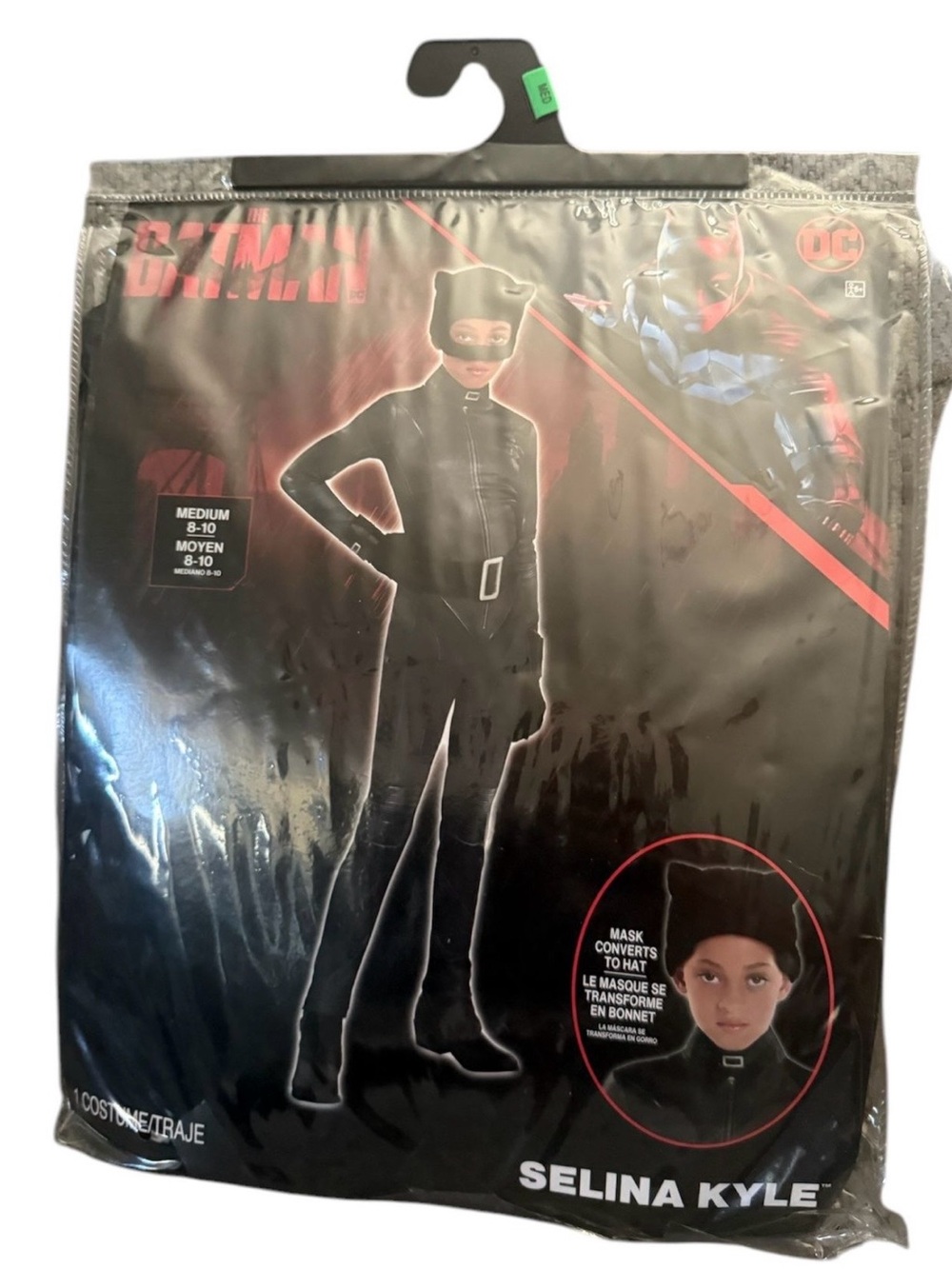 Batman Selina Kyle Costume M 8-10